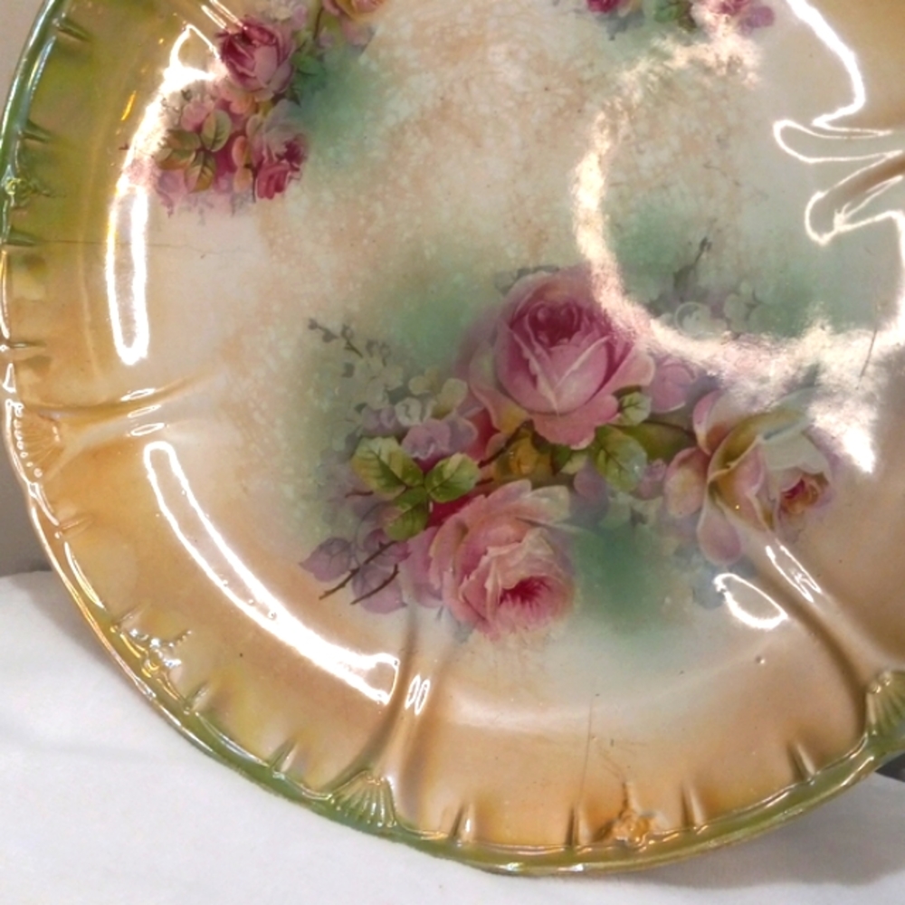 Antique German Bonn Franzant Mehlem Plate 12"